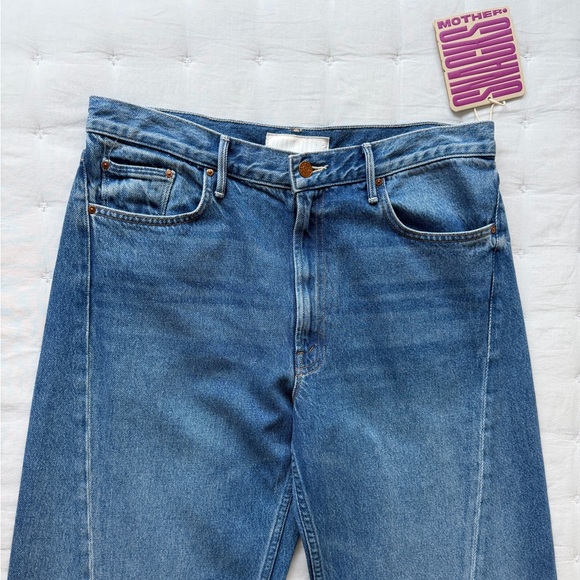 Mother NWT 30 The Lemon Twist Sneak Jeans in Rolling in the Dough - Picture 6 of 12